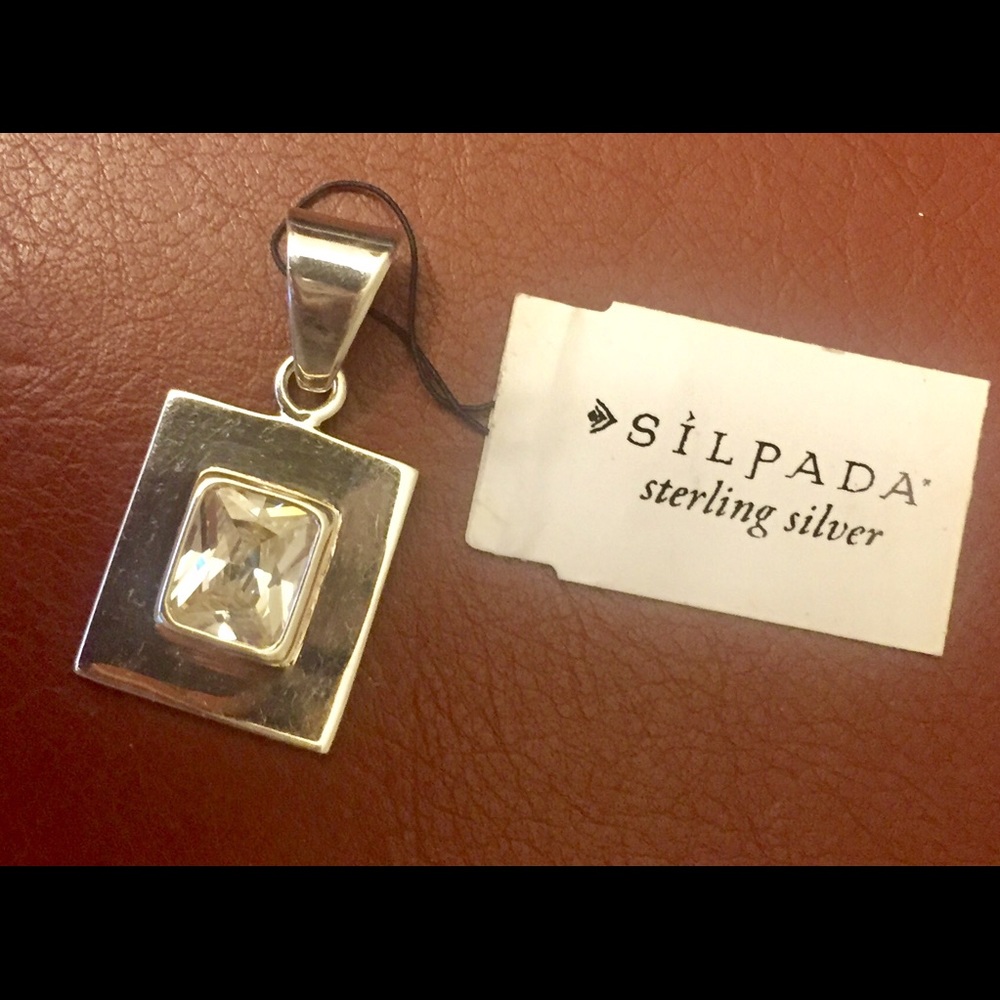 Silpada jeweled pendant